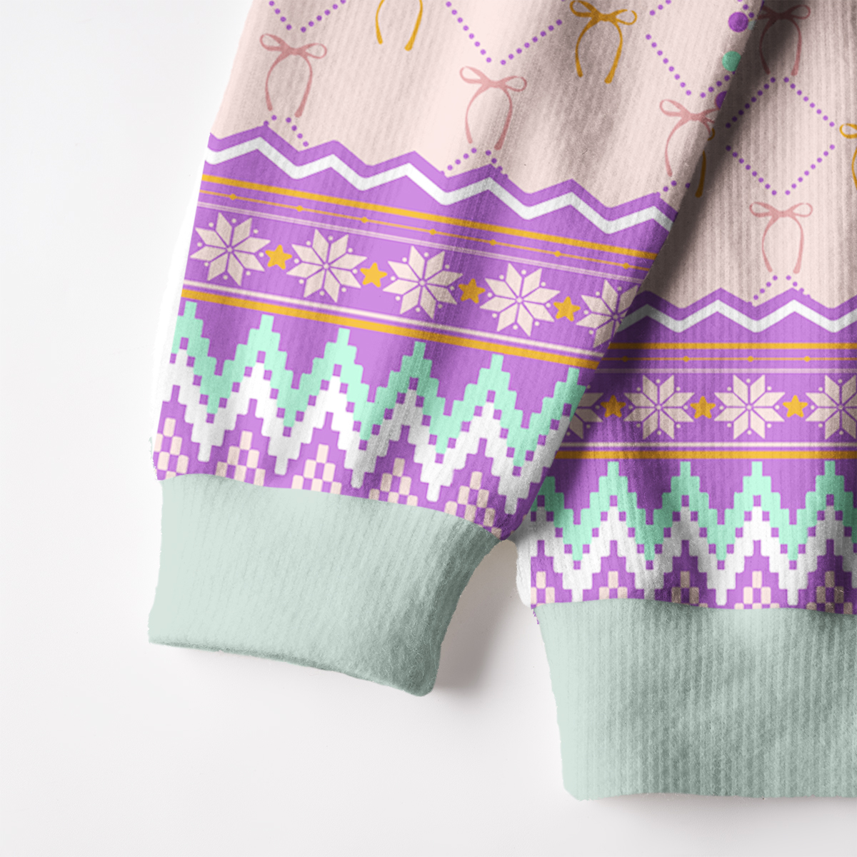 Purplehecate The Audacity Goddess Fuzzy Ugly Christmas Sweatshirt