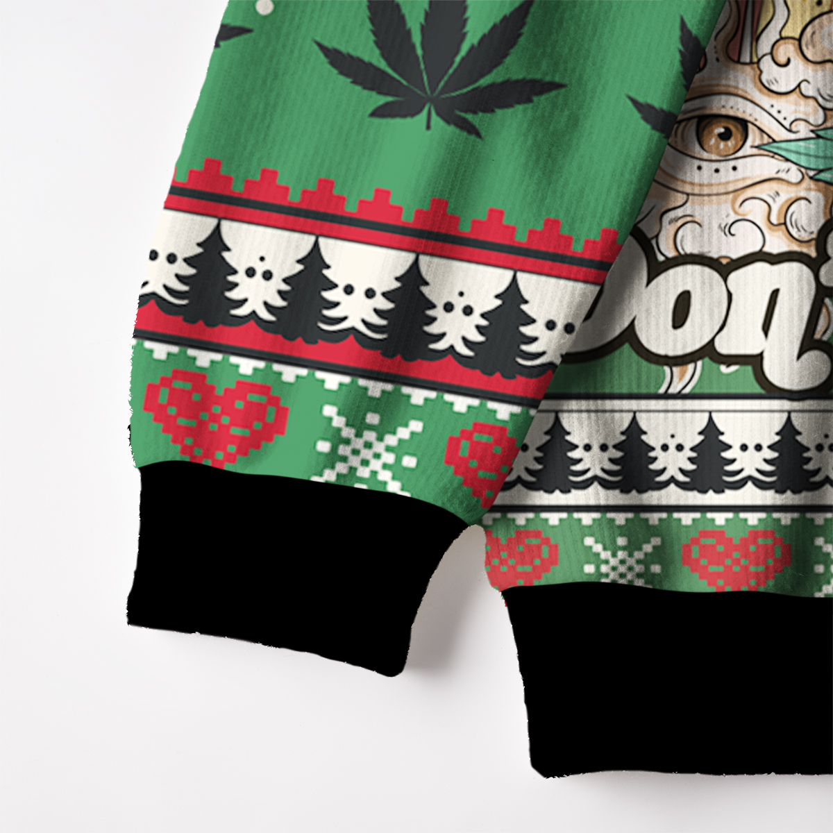 Purplehecate Drugs Not Hugs Ugly Cardigan Sweaters