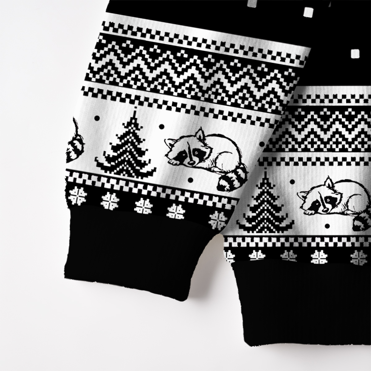 Purplehecate The Team Trash Tarot Fuzzy Ugly Christmas Sweatshirt