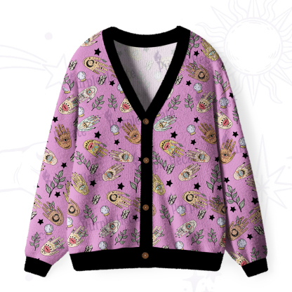 Purplehecate Helping Hands Ugly Cardigan Sweaters