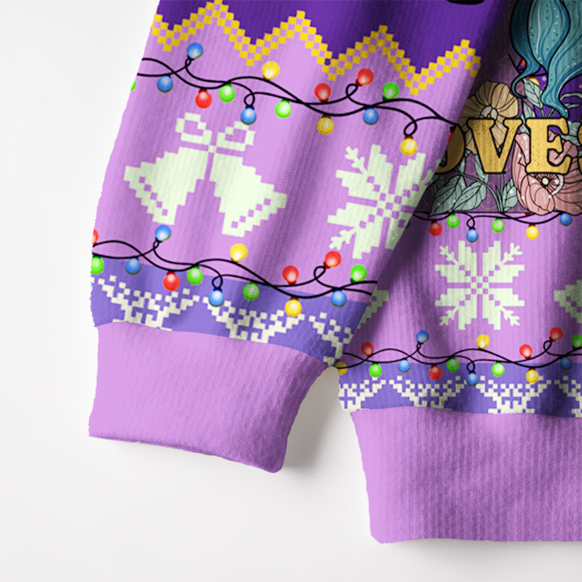 Purplehecate Just A Girl Who Loves Cats Ugly Cardigan Sweaters