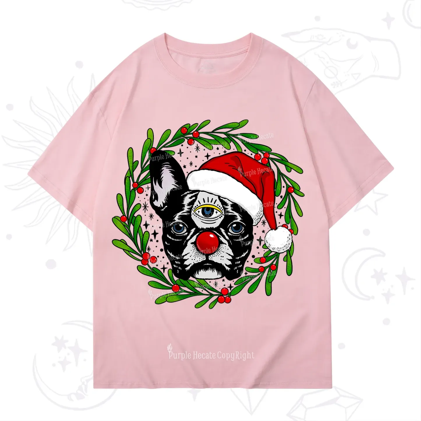 Purplehecate Like A Boss Christmas T-Shirt