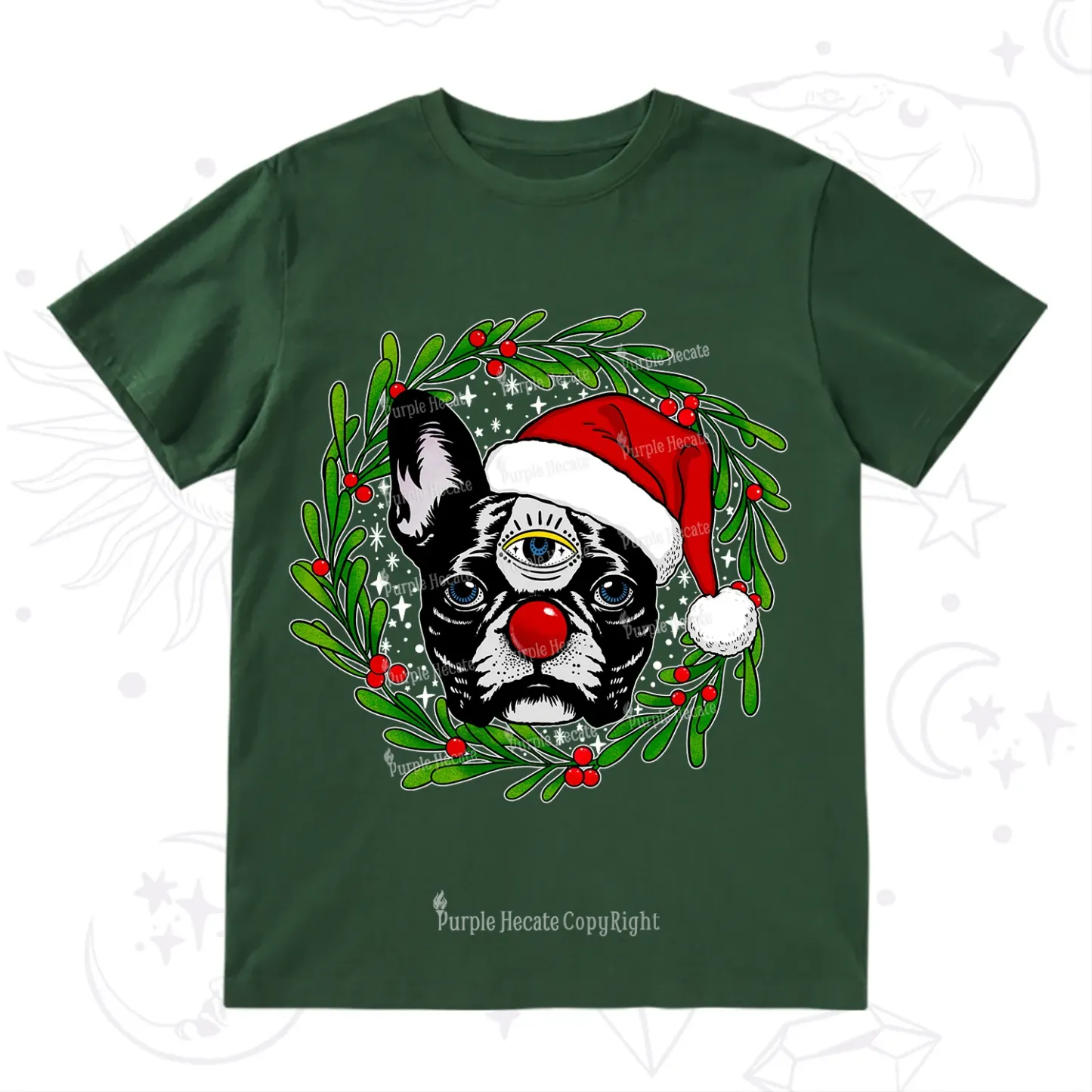 Purplehecate Like A Boss Christmas T-Shirt