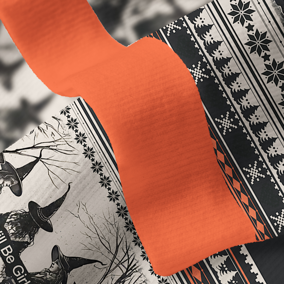 Purplehecate Girls Will Be Girls Witch Fuzzy Ugly Christmas Sweatshirt