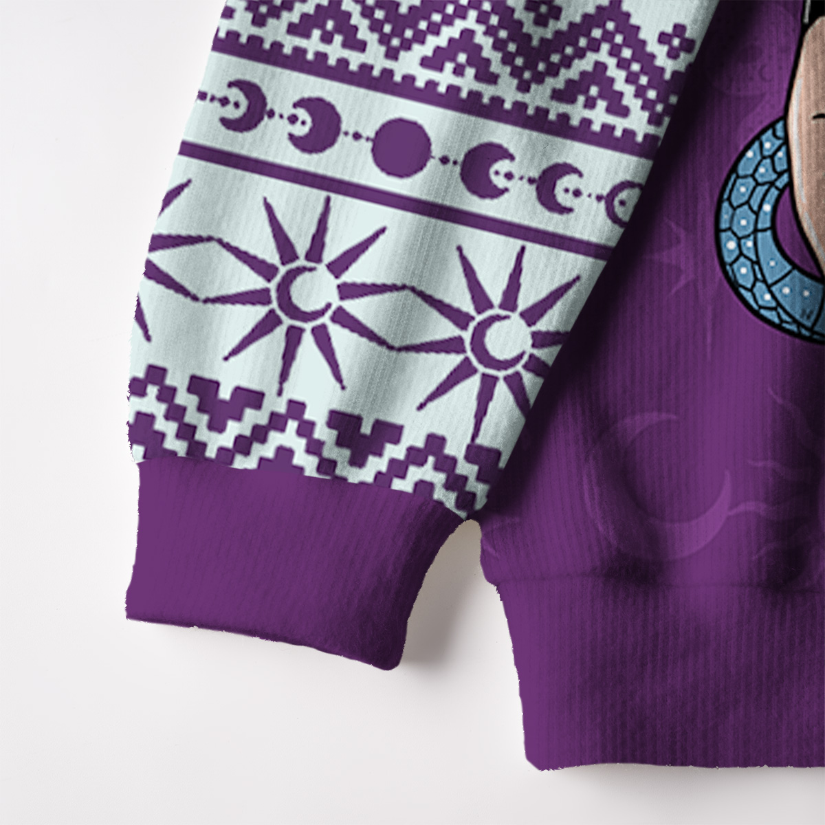 Purplehecate Stay Weird Ugly Cardigan Sweaters