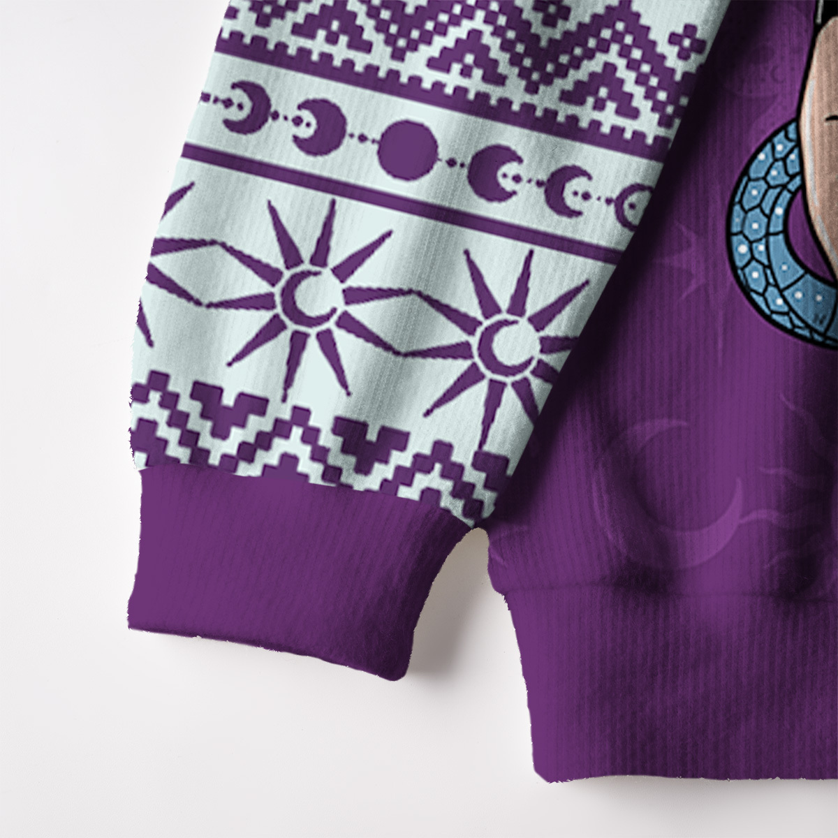 Purplehecate Stay Weird Ugly Cardigan Sweaters