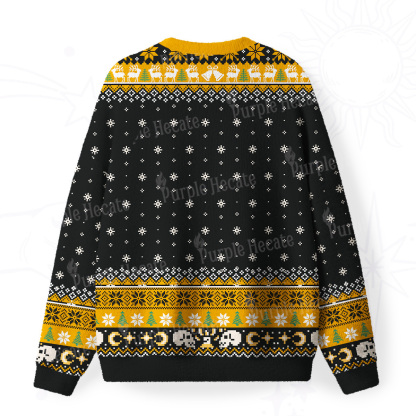 Purplehecate Girls Will Be Girls Witch Fuzzy Ugly Christmas Sweatshirt