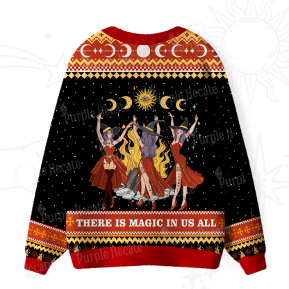 Purplehecate There Is Magic In Us All Ugly Cardigan Sweaters
