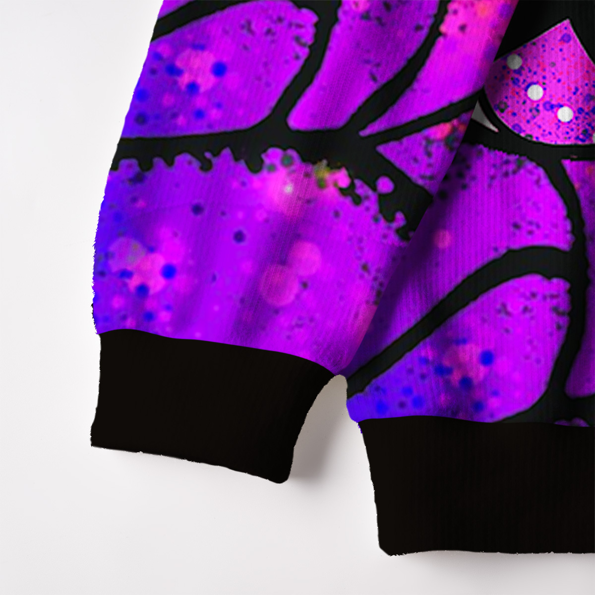 Purplehecate Starry-Eyed Butterfly Ugly Cardigan Sweaters