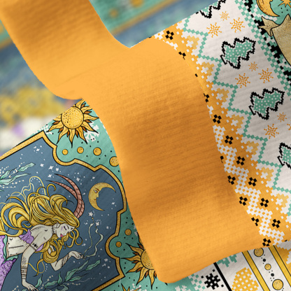 Purplehecate Capricorn Zodiac Fuzzy Ugly Christmas Sweatshirt