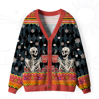 Purplehecate The Staying Alive Tarot Card Ugly Cardigan Sweaters