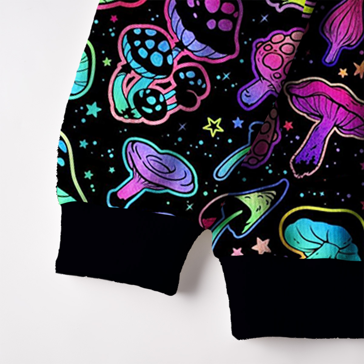 Purplehecate Psychedelic Mushroom Rave Ugly Cardigan Sweaters