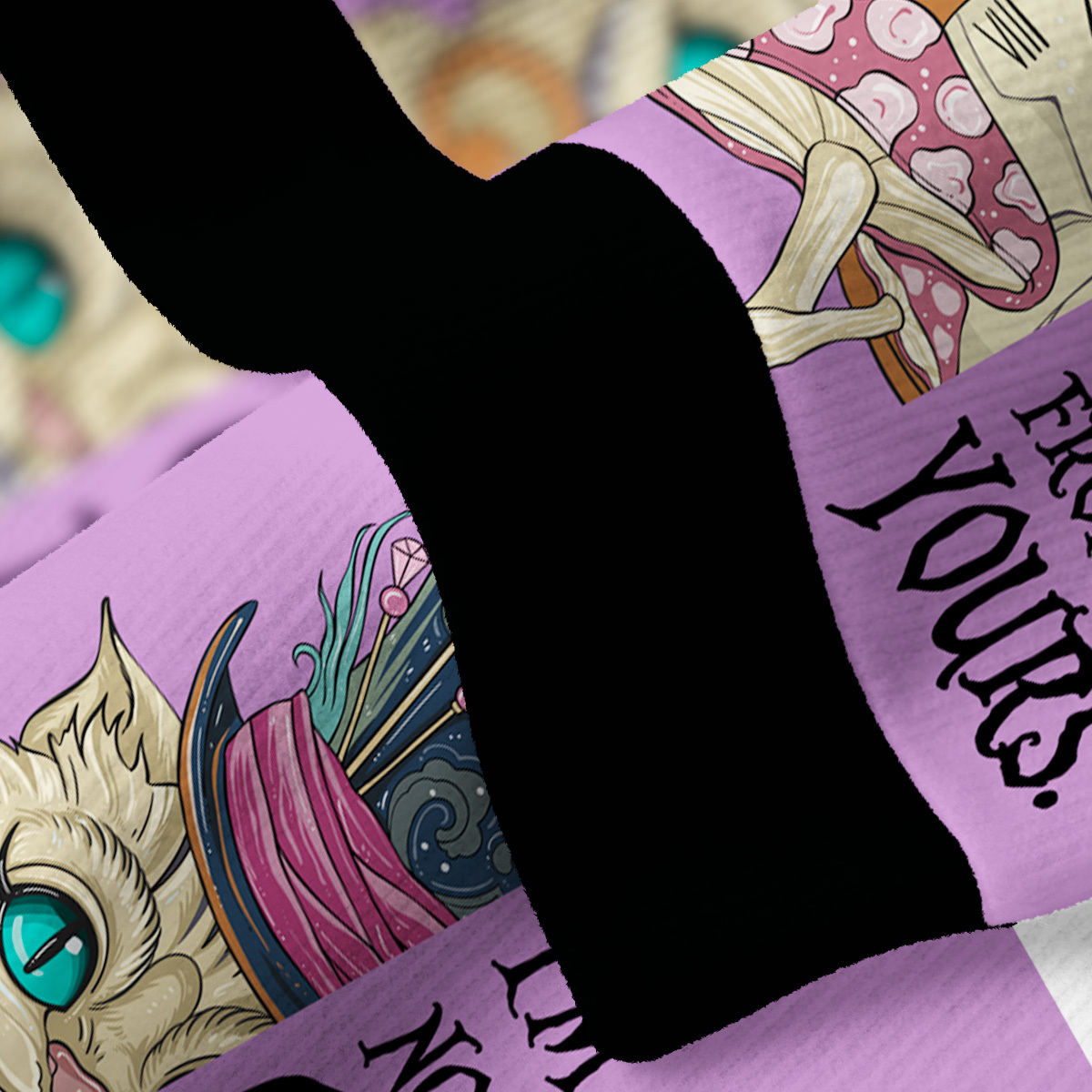 Purplehecate I'm Not Crazy My Reality Is Just Different From Fuzzy Ugly Christmas Sweatshirt