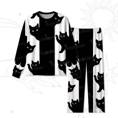 Purplehecate Peekaboo Cats Pajamas