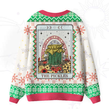 Purplehecate Funny Never Enough Pickles Ugly Cardigan Sweaters