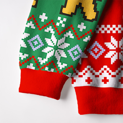 Purplehecate Oh Snap Christmas Ugly Cardigan Sweaters