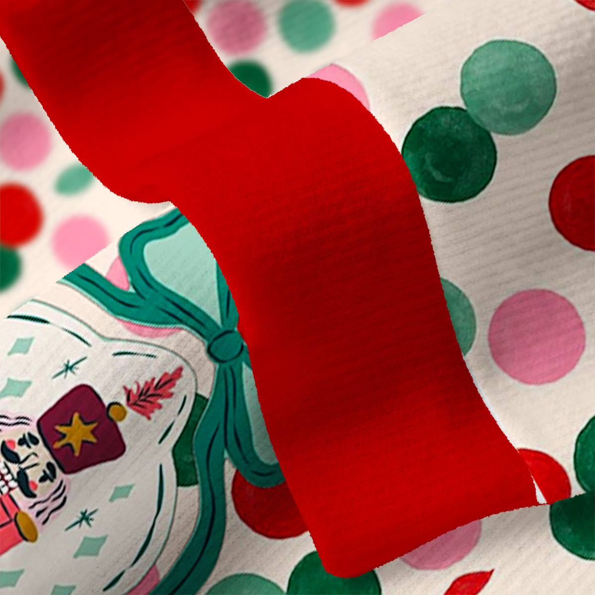 Purplehecate Candy Dot Nutcracker Christmas Ugly Cardigan Sweaters