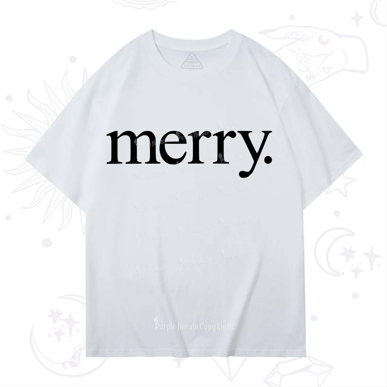 Purplehecate Merry Christmas T-Shirt