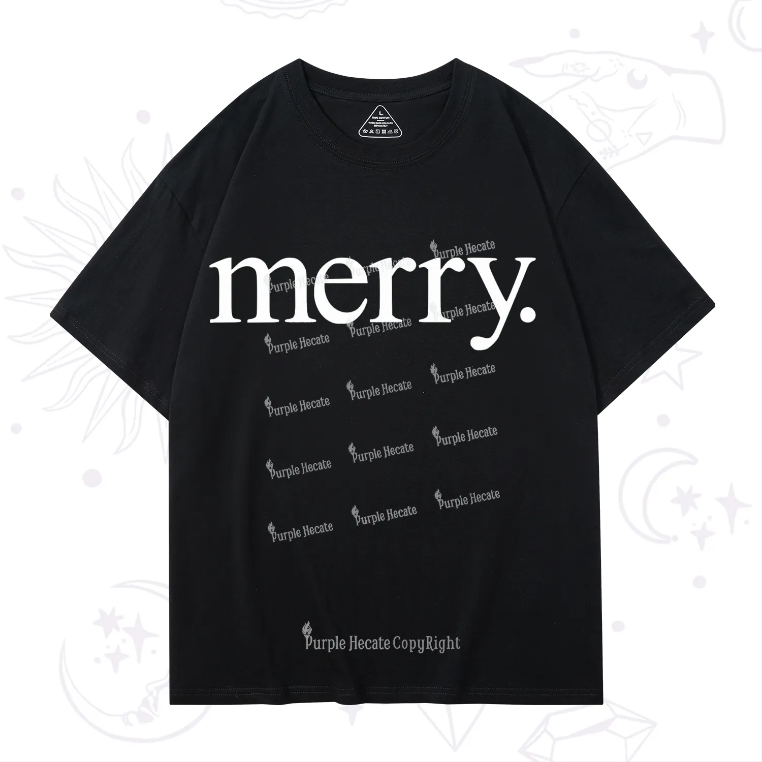 Purplehecate Merry Christmas T-Shirt