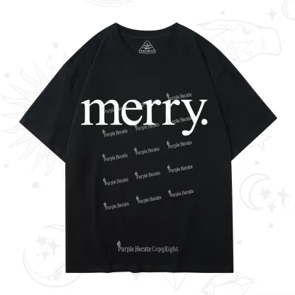 Purplehecate Merry Christmas T-Shirt