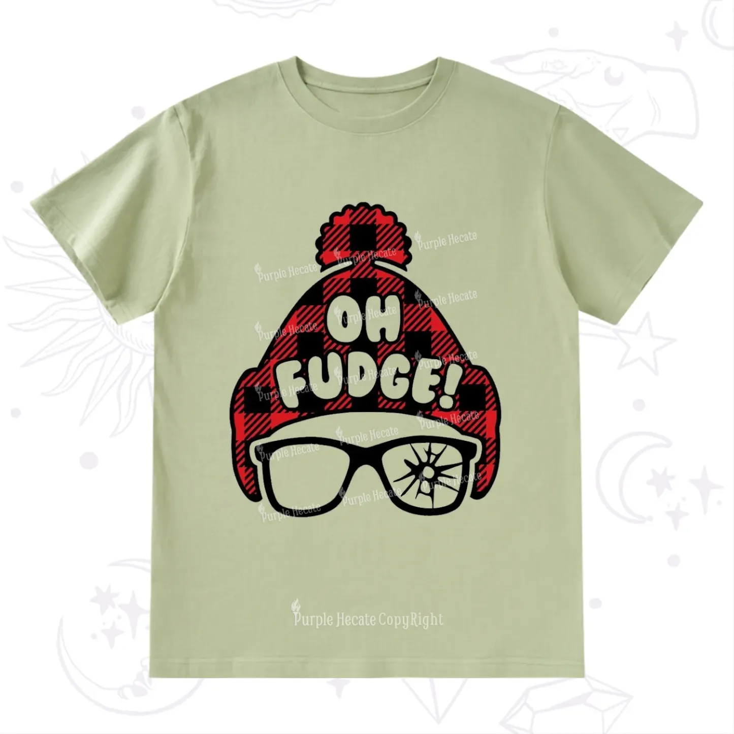 Purplehecate Oh Fudge Christmas T-Shirt