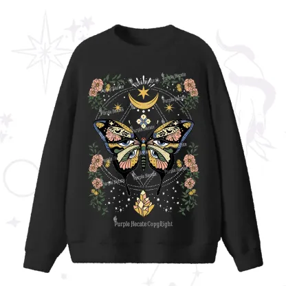 Purplehecate I Am Opening Fuzzy Ugly Sweater