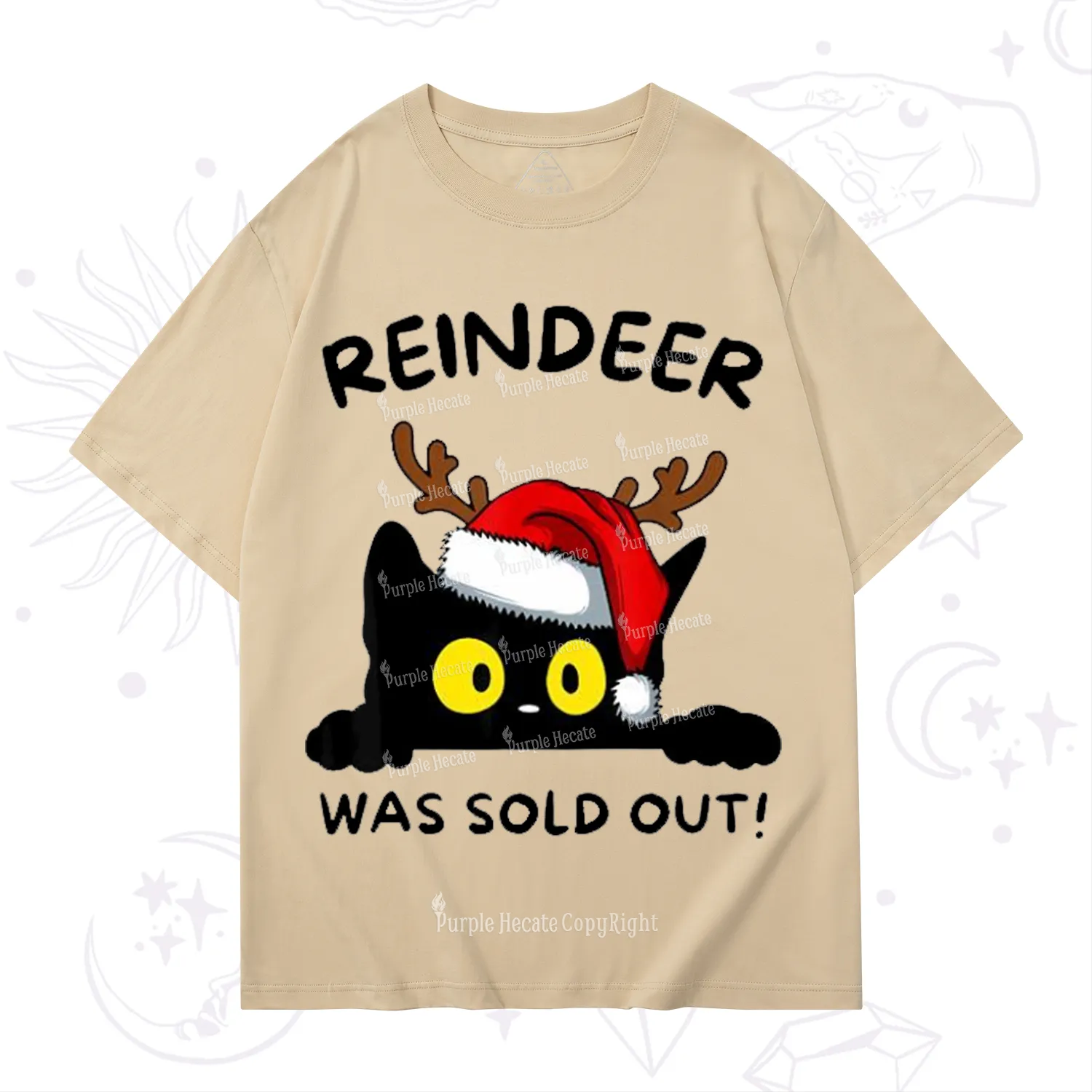 Purplehecate Reindeer Was Sold Out Christmas T-Shirt