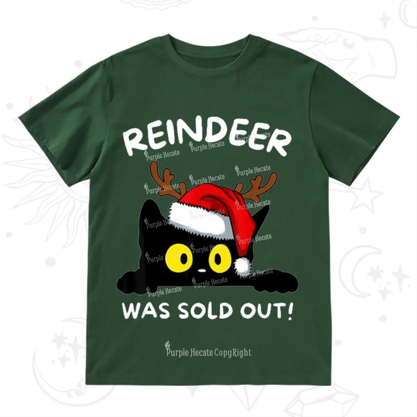 Purplehecate Reindeer Was Sold Out Christmas T-Shirt