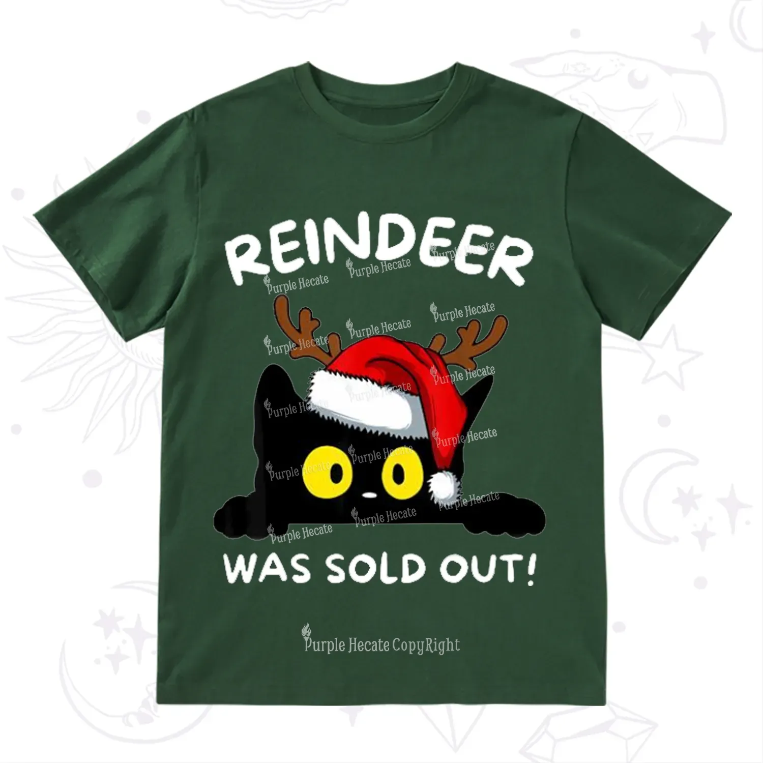 Purplehecate Reindeer Was Sold Out Christmas T-Shirt