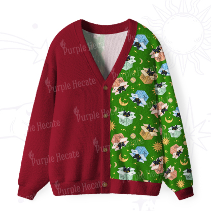 Purplehecate The Hermit The Recluse in the Box Ugly Cardigan Sweaters