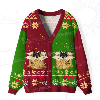 Purplehecate I don't Bring Bad Luck You Just Make Poor Life Choices Ugly Cardigan Sweaters