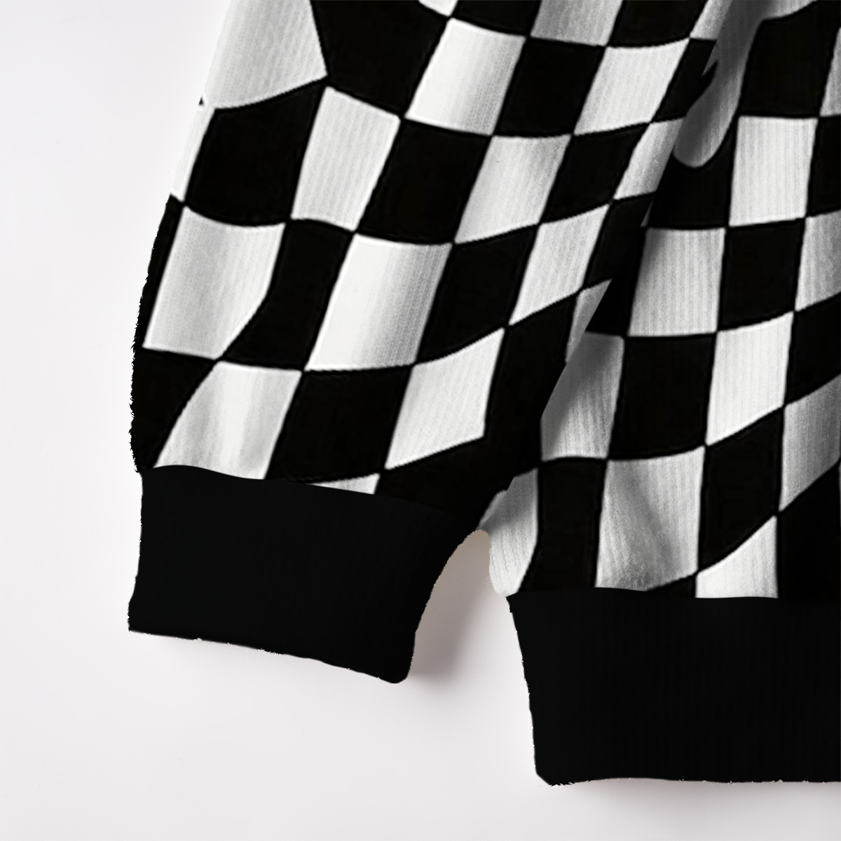 Purplehecate Trippy Rainbow Heart Eye Knit Ugly Cardigan Sweaters