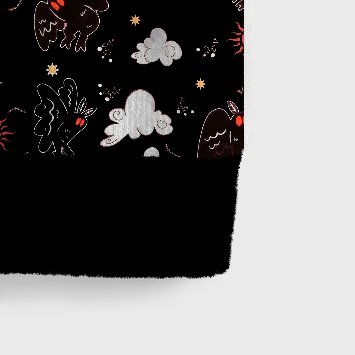 Purplehecate Cryptid Mothman Ugly Sweater Vest