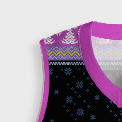 Purplehecate You're Never Alone If You Have Demons Ugly Sweater Vest