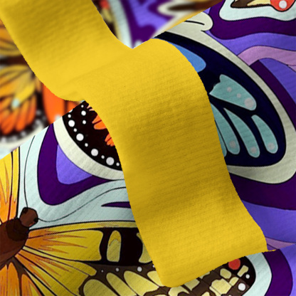 Purplehecate Psychedelic Butterfly Ugly Cardigan Sweaters