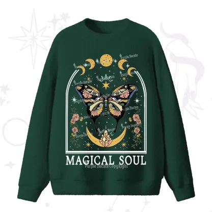 Purplehecate Magical Soul Fuzzy Ugly Sweater