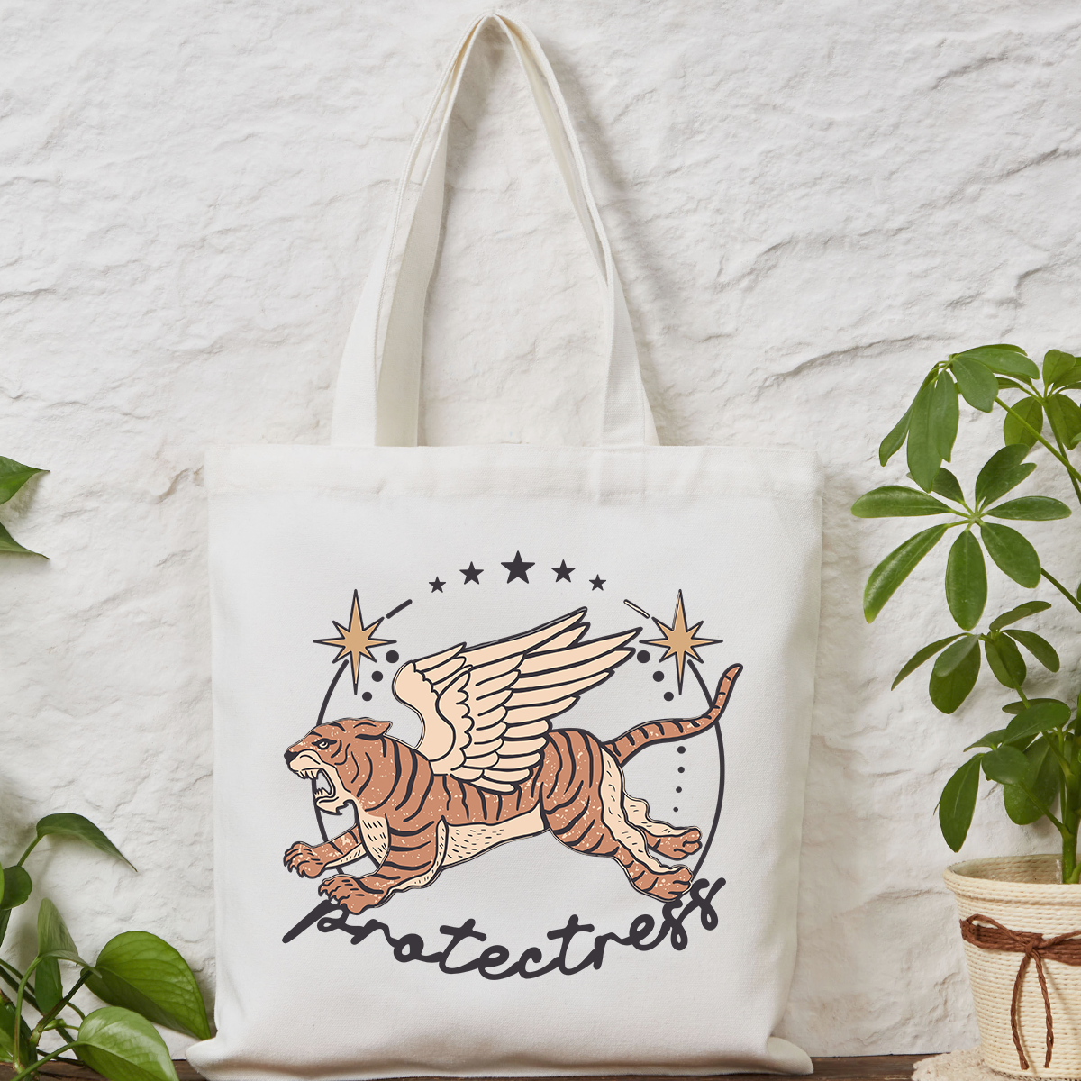 Purplehecate Protectress Tote Bag