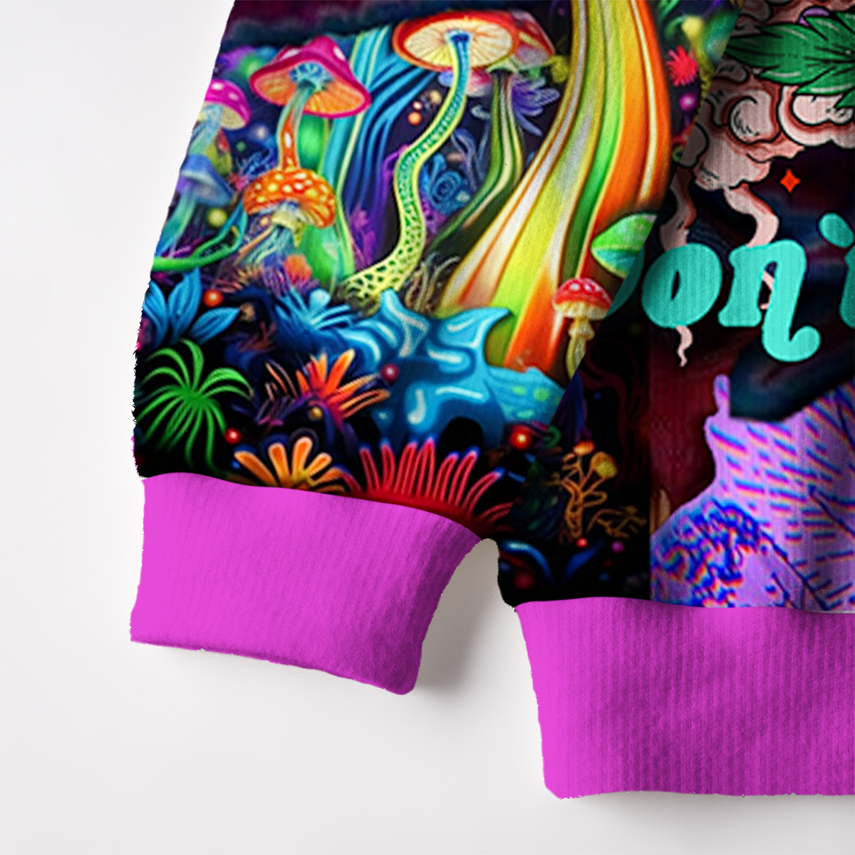 Purplehecate Drugs Not Hugs Don't Touch Me Ugly Cardigan Sweaters