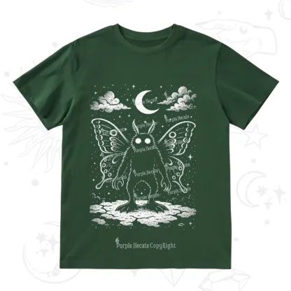 Purplehecate Celestial Cryptid Mothman T-Shirt