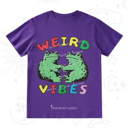 Purplehecate Weird Frog Vibes T-Shirt