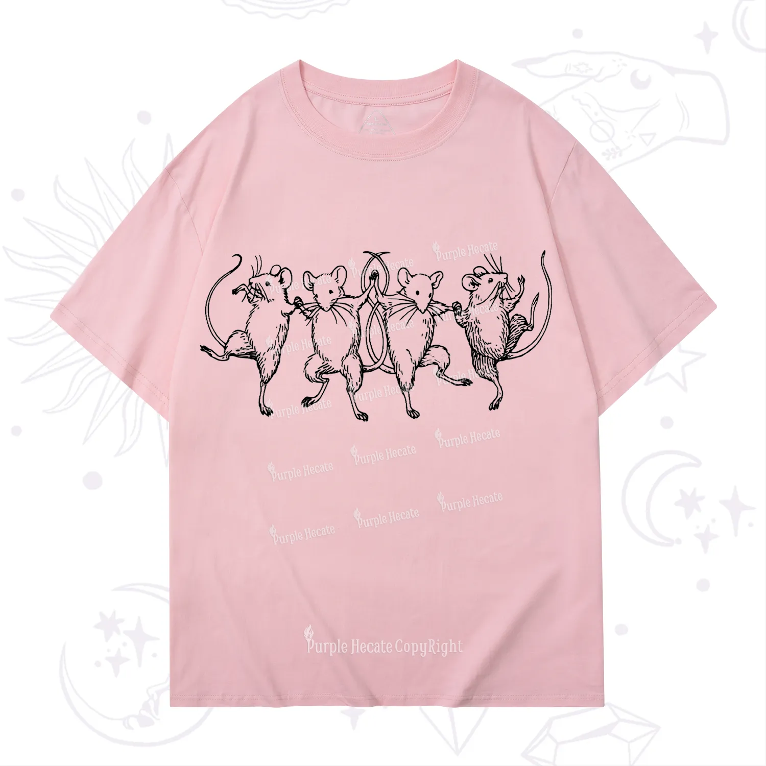 Purplehecate Dancing Rats T-Shirt
