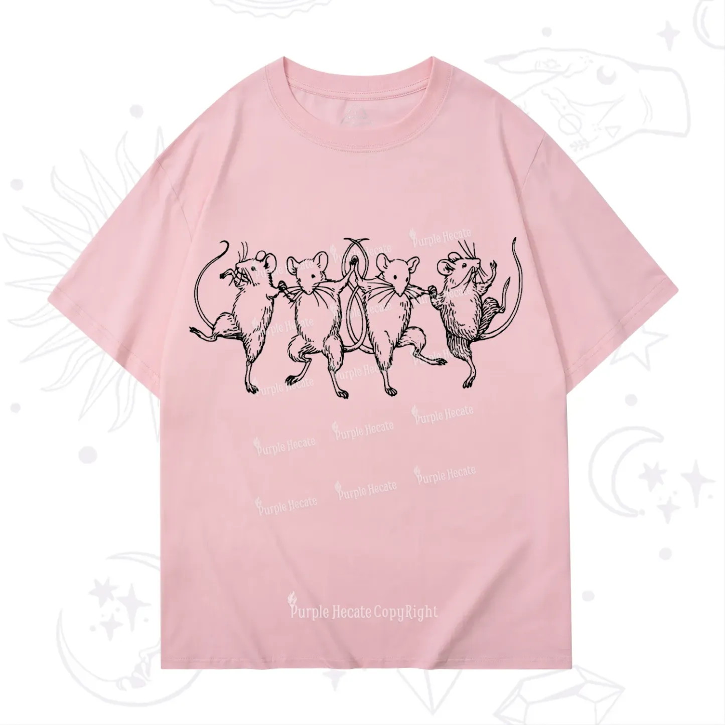 Purplehecate Dancing Rats T-Shirt