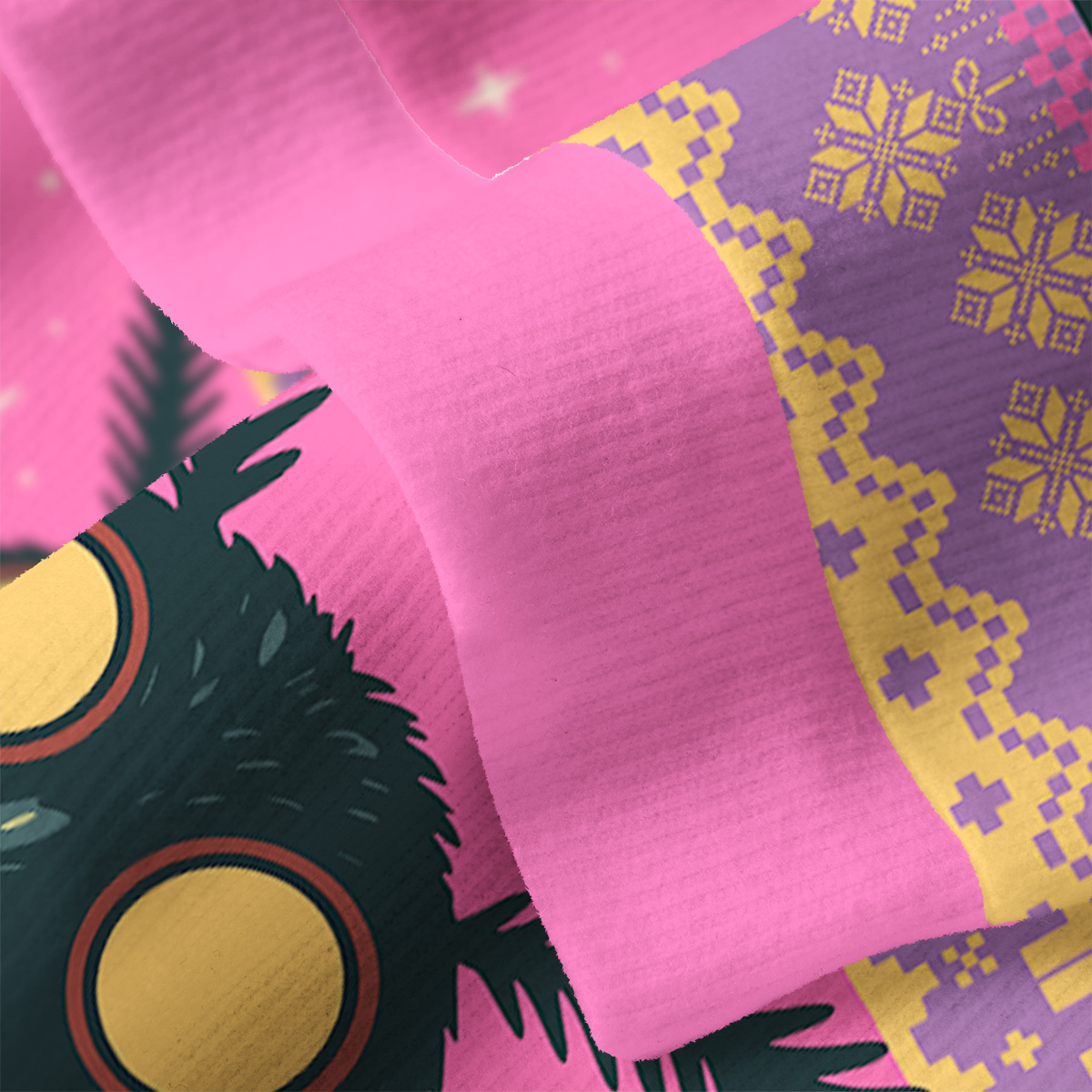 Purplehecate Mothman Eating Soup Ugly Cardigan Sweaters