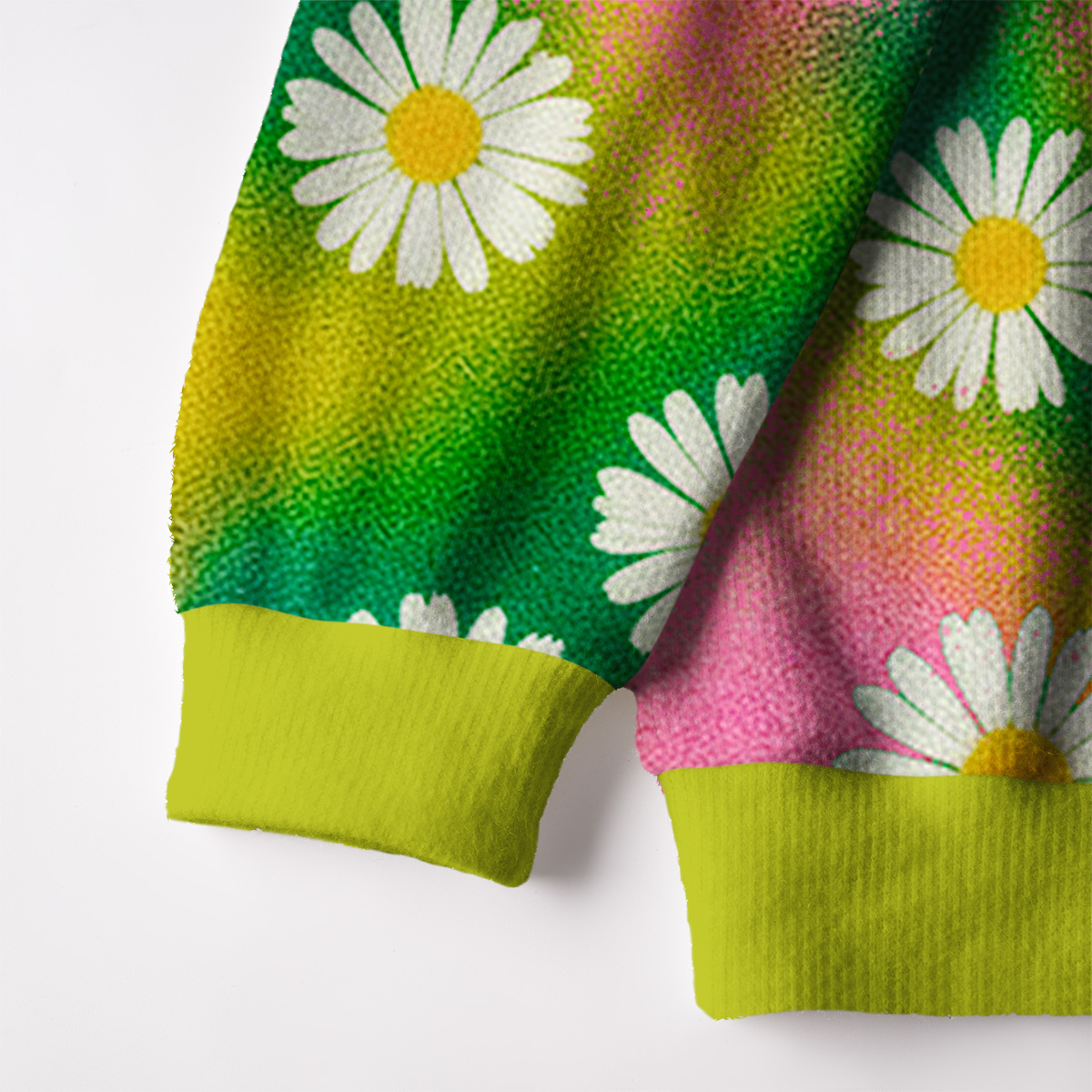 Purplehecate Enchanted Daisy Spring Romance Ugly Cardigan Sweaters