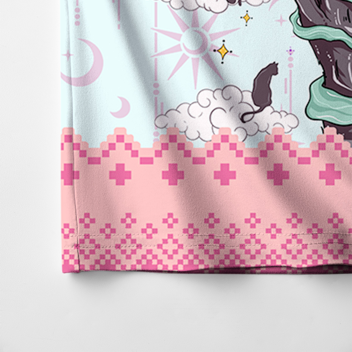 Purplehecate The Beans Cat Tarot Christmas Pajamas