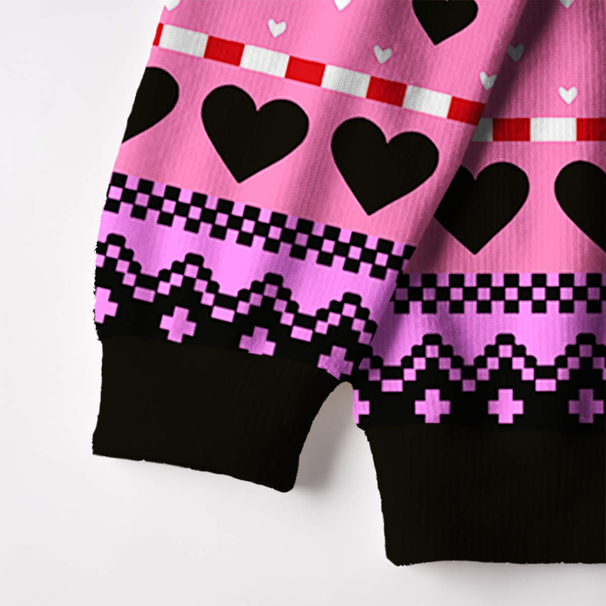 Purplehecate Sweet Black Cat Ugly Cardigan Sweaters