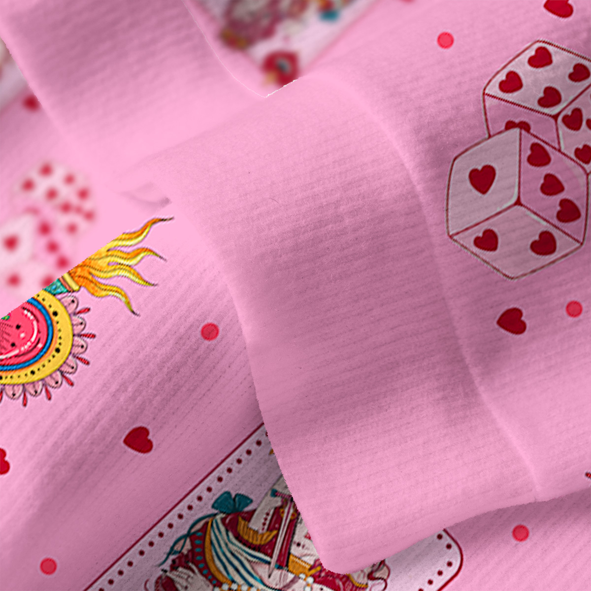 Purplehecate Queen of Hearts Ugly Cardigan Sweaters