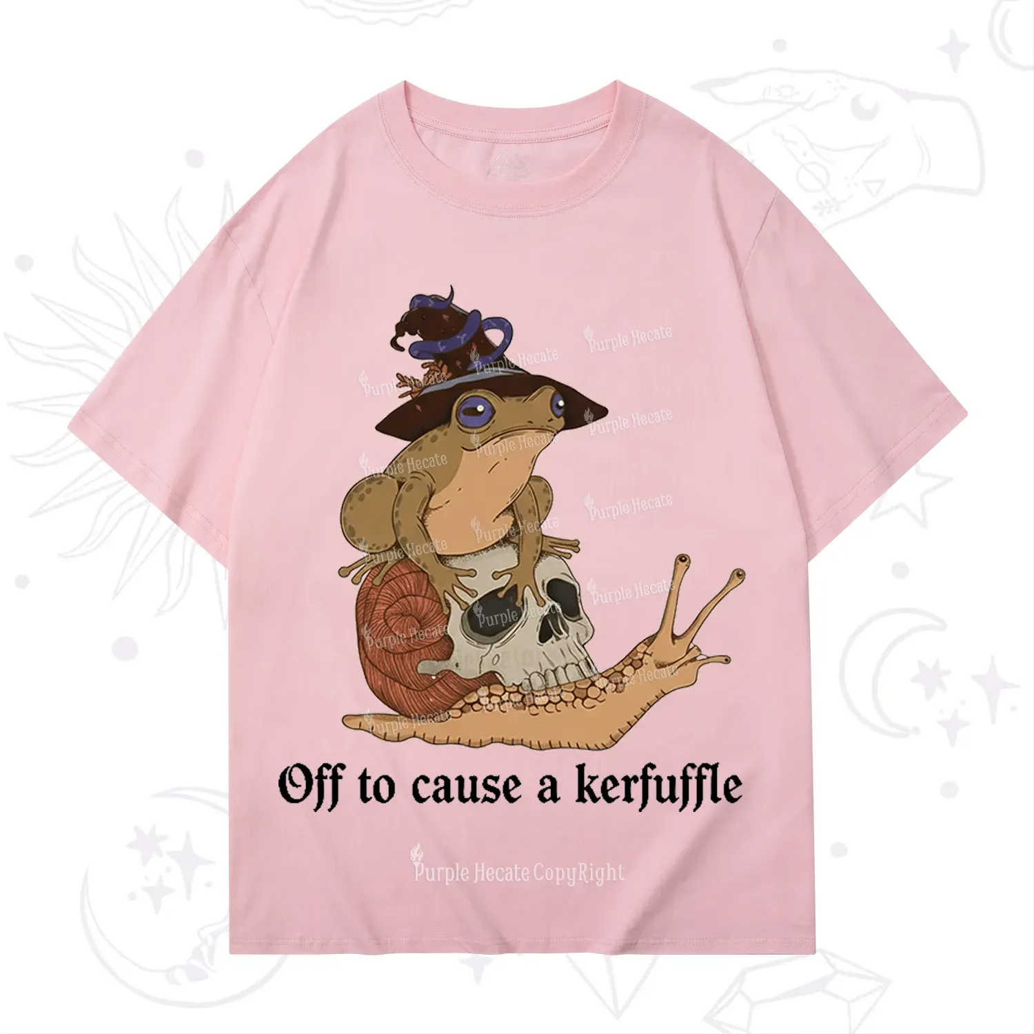 Purplehecate Off To Cause A Kerfuffle T-Shirt