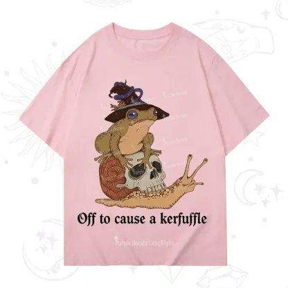 Purplehecate Off To Cause A Kerfuffle T-Shirt