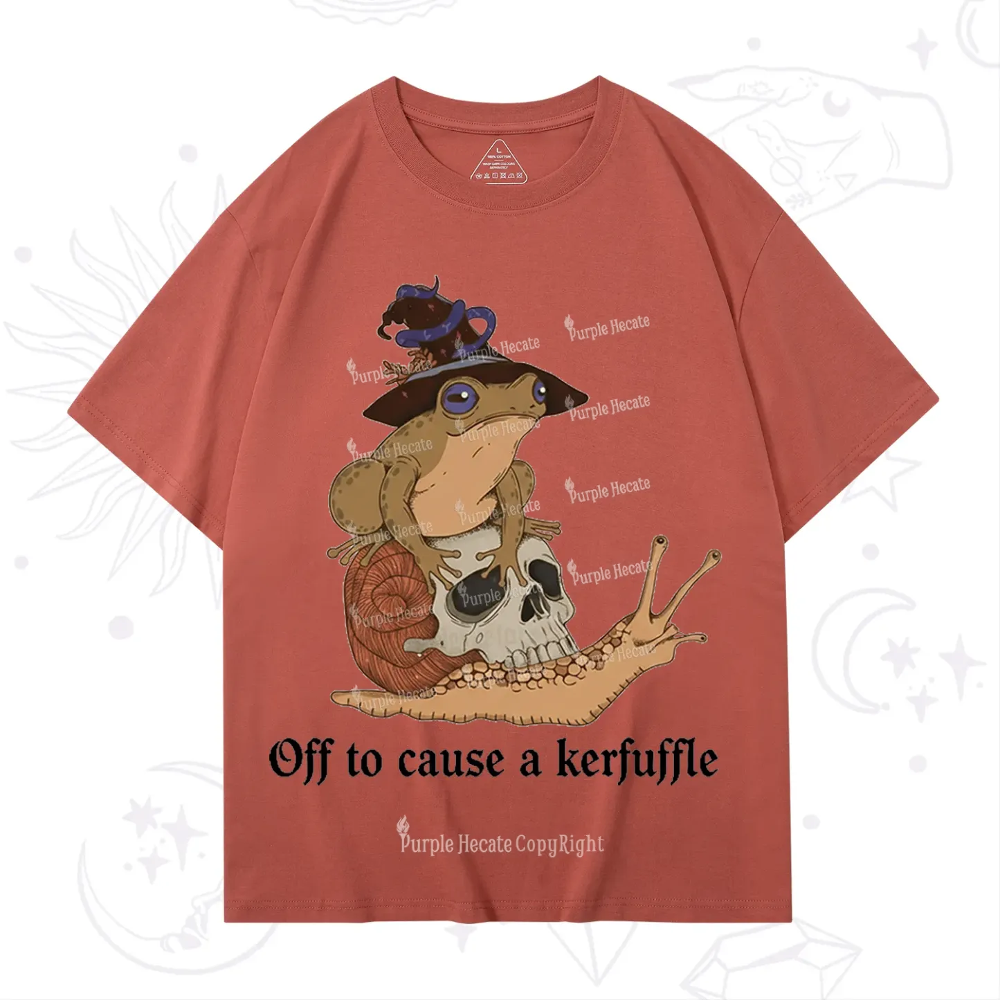 Purplehecate Off To Cause A Kerfuffle T-Shirt